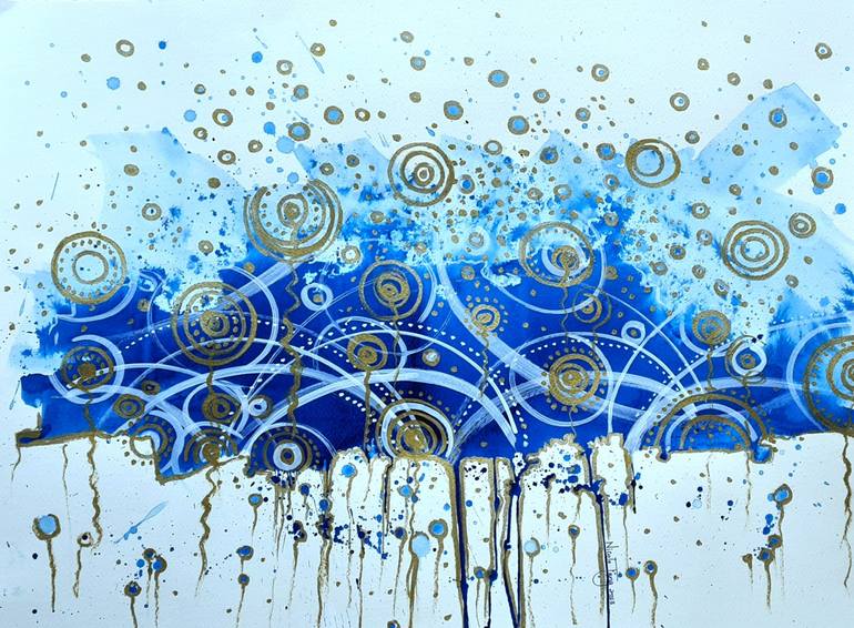 Print of Contemporary Abstract Paintings by Nicole Tang