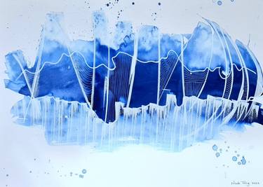 Original Abstract Paintings by Nicole Tang