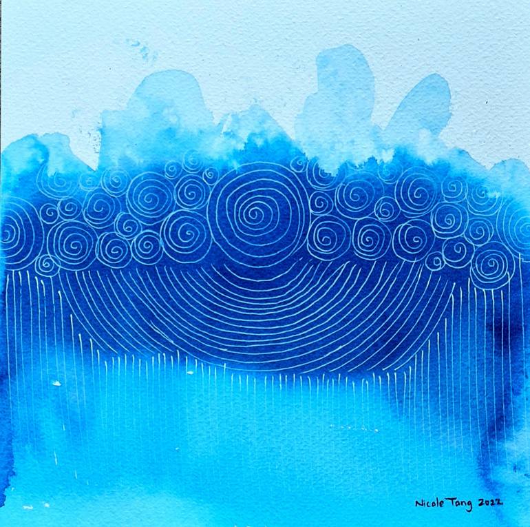 Print of Contemporary Abstract Paintings by Nicole Tang