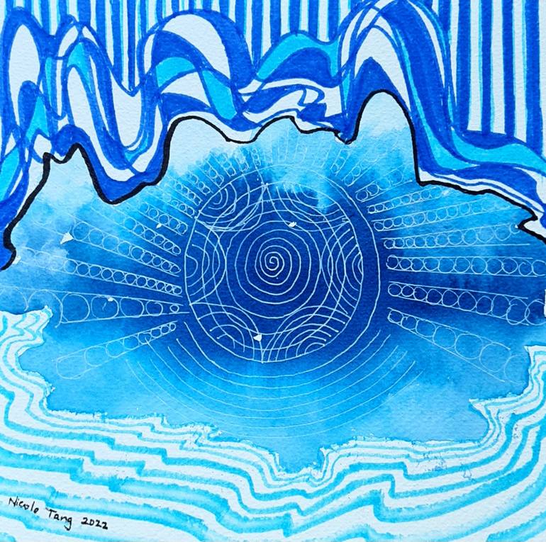 Print of Contemporary Abstract Paintings by Nicole Tang