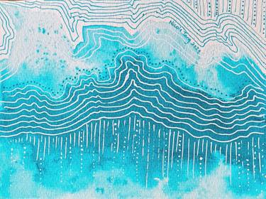 Original Contemporary Abstract Paintings by Nicole Tang