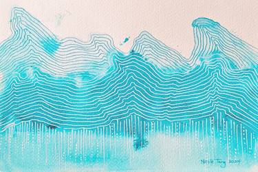 Original Contemporary Abstract Paintings by Nicole Tang