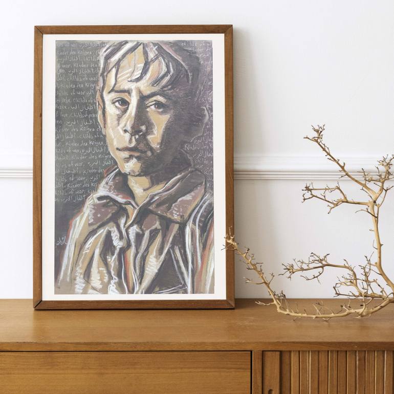 Original Contemporary People Drawing by Mido Sabil