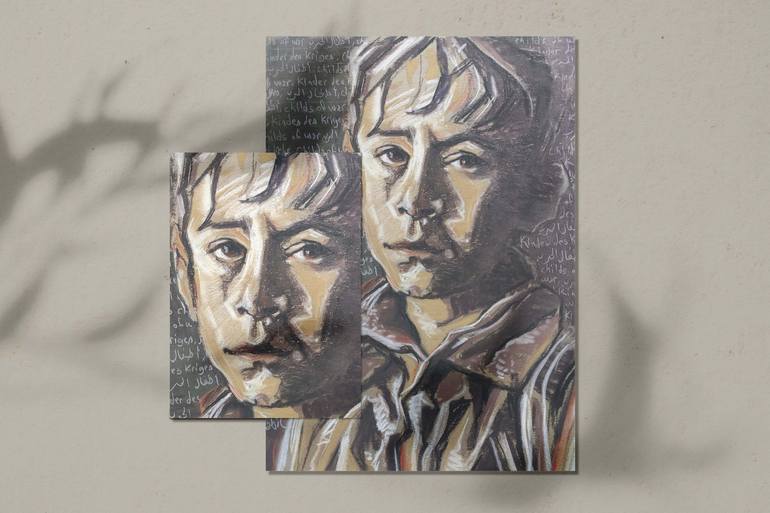 Original Contemporary People Drawing by Mido Sabil