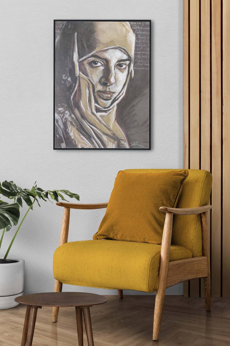 Original Figurative People Drawing by Mido Sabil