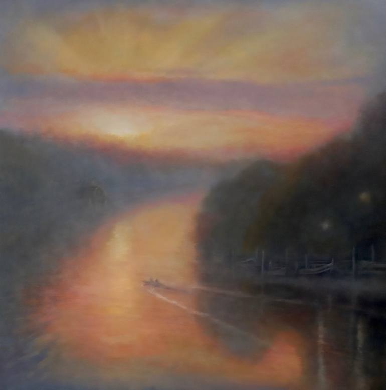 Original Impressionism Landscape Paintings by Lee Campbell