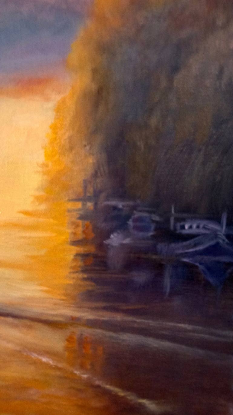 Original Impressionism Landscape Painting by Lee Campbell