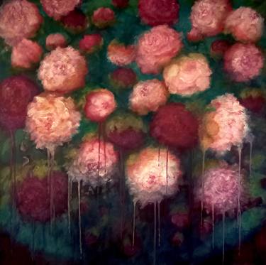 Original Impressionism Floral Paintings by Lee Campbell