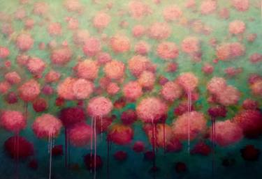 Original Abstract Botanic Paintings by Lee Campbell