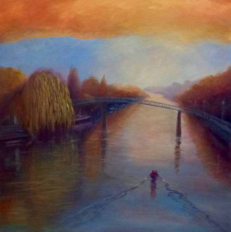 Original Figurative Water Paintings by Lee Campbell
