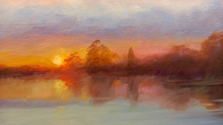 Original Figurative Landscape Painting by Lee Campbell