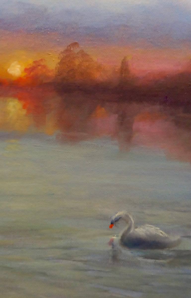 Original Figurative Landscape Painting by Lee Campbell