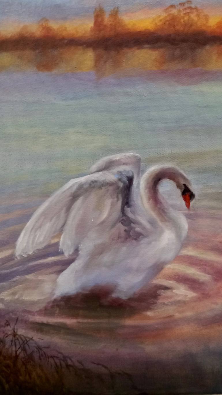 Original Figurative Landscape Painting by Lee Campbell