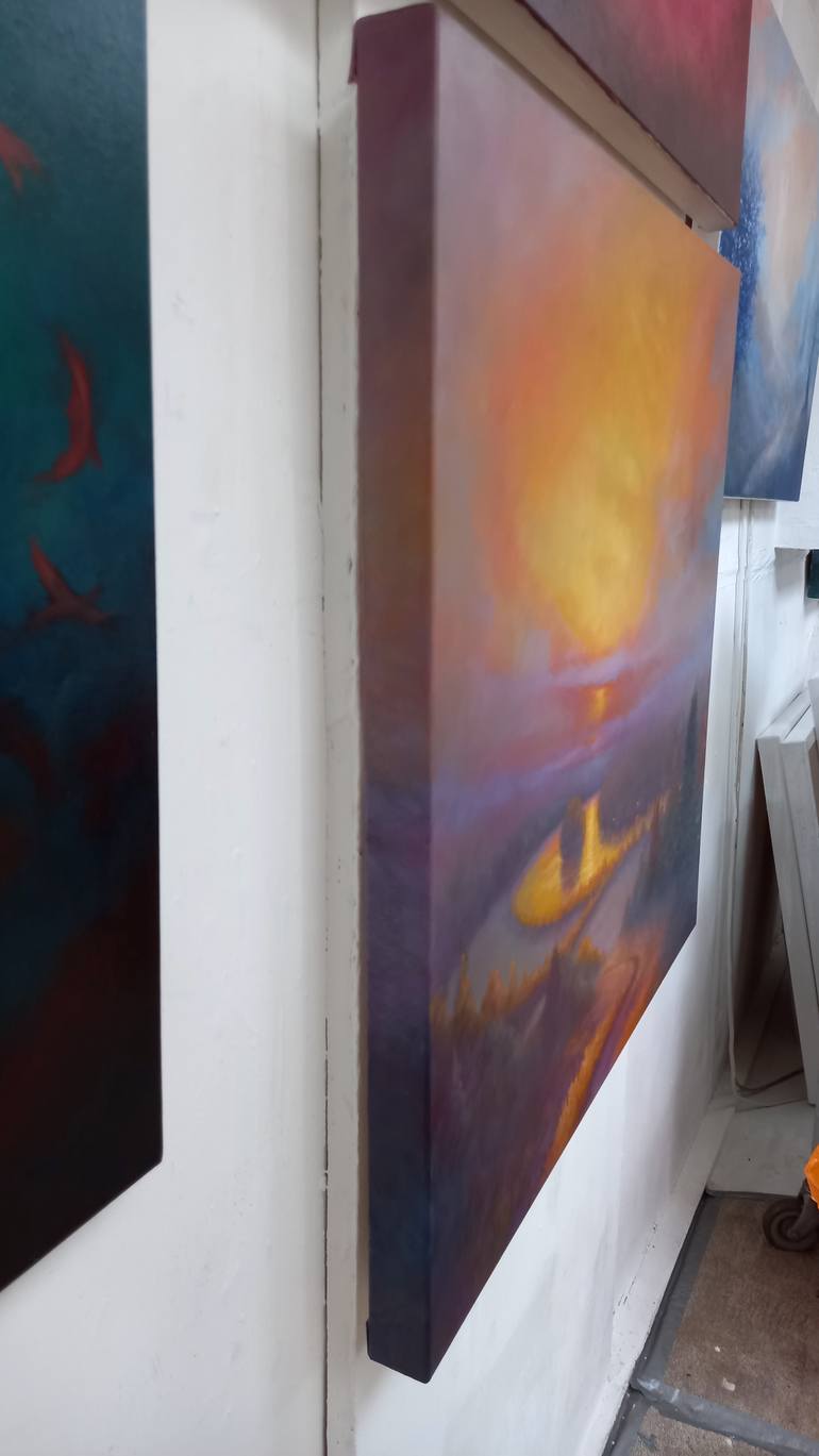 Original Contemporary Landscape Painting by Lee Campbell