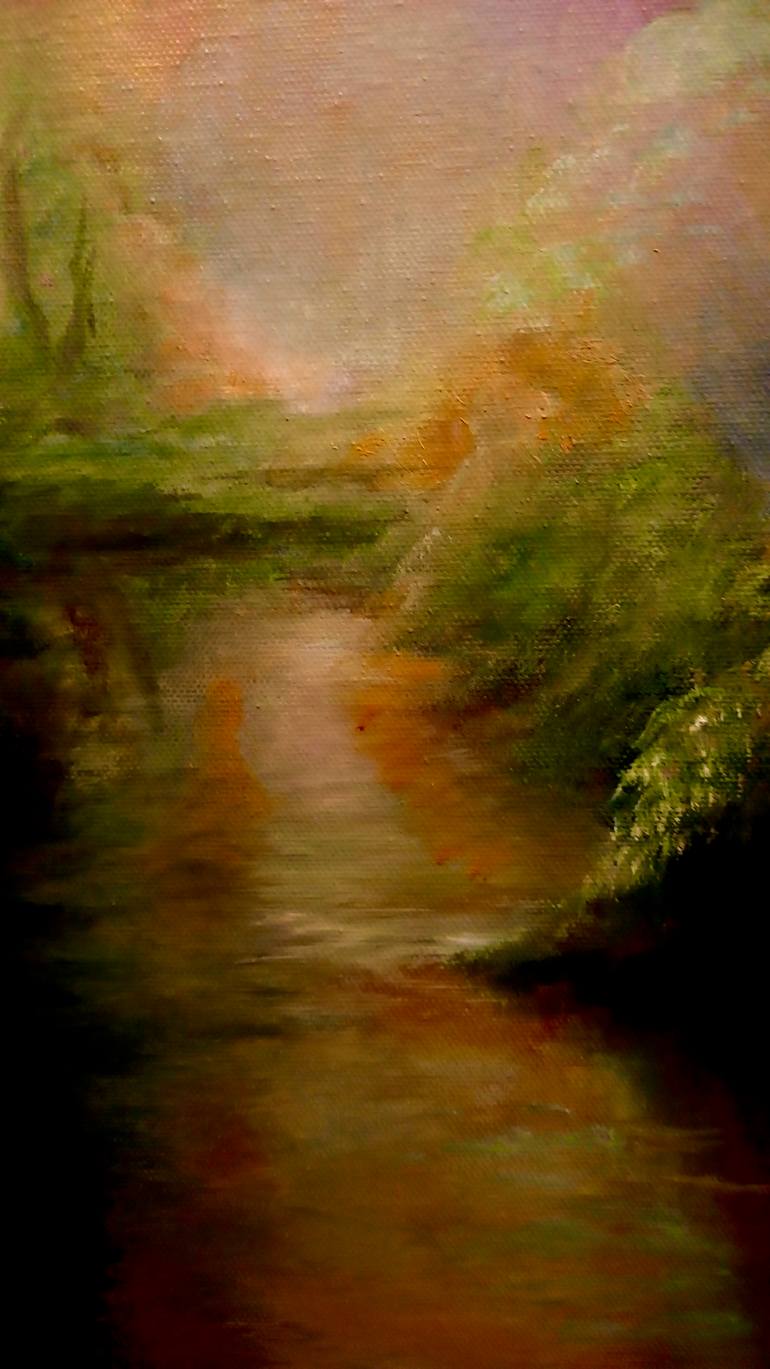 Original Symbolism Religion Painting by Lee Campbell