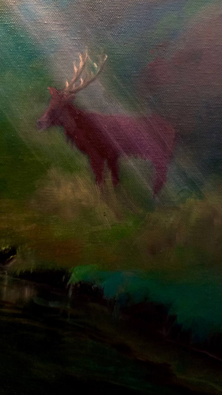 Original Symbolism Religion Painting by Lee Campbell