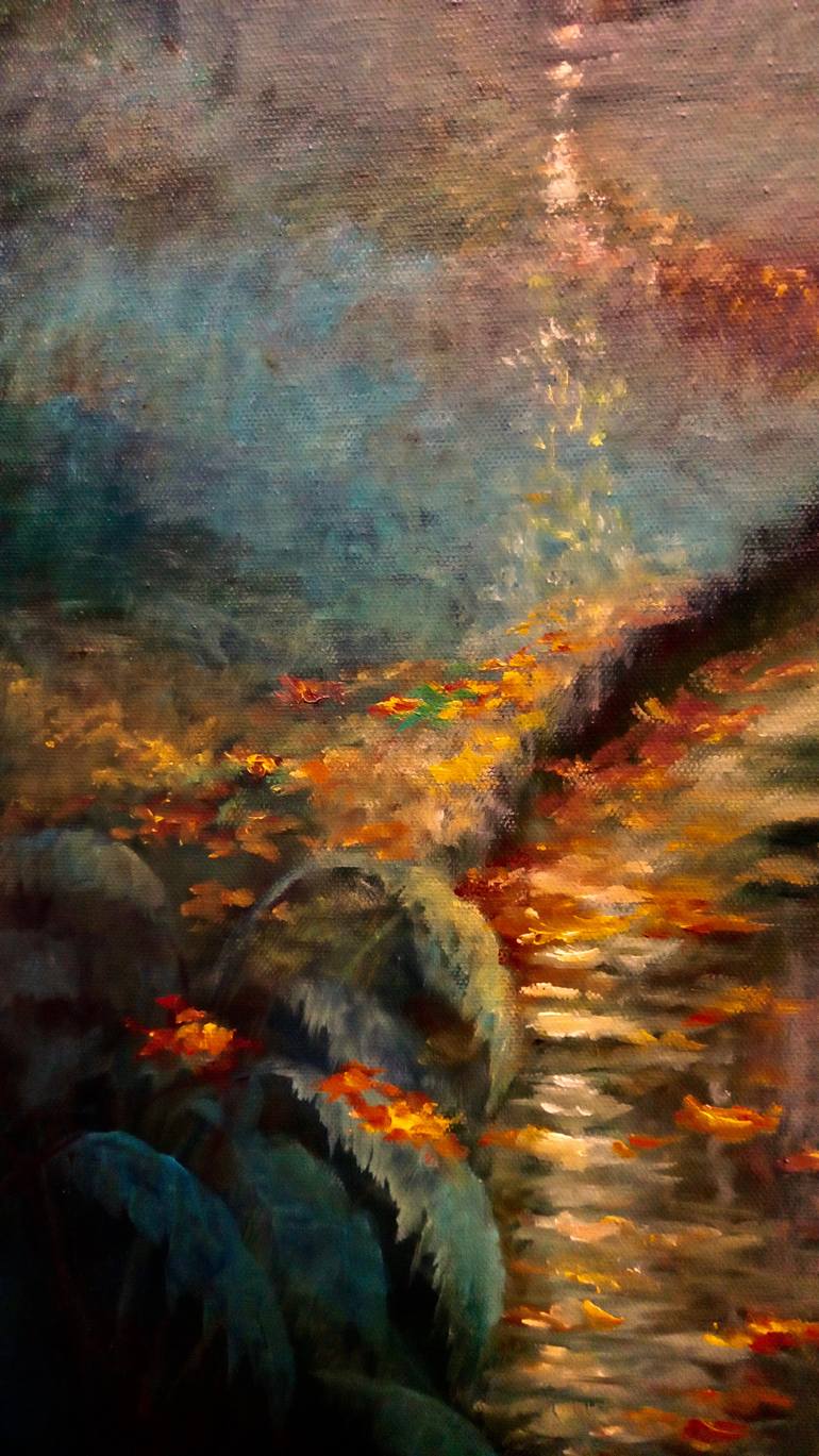 Original Symbolism Religion Painting by Lee Campbell