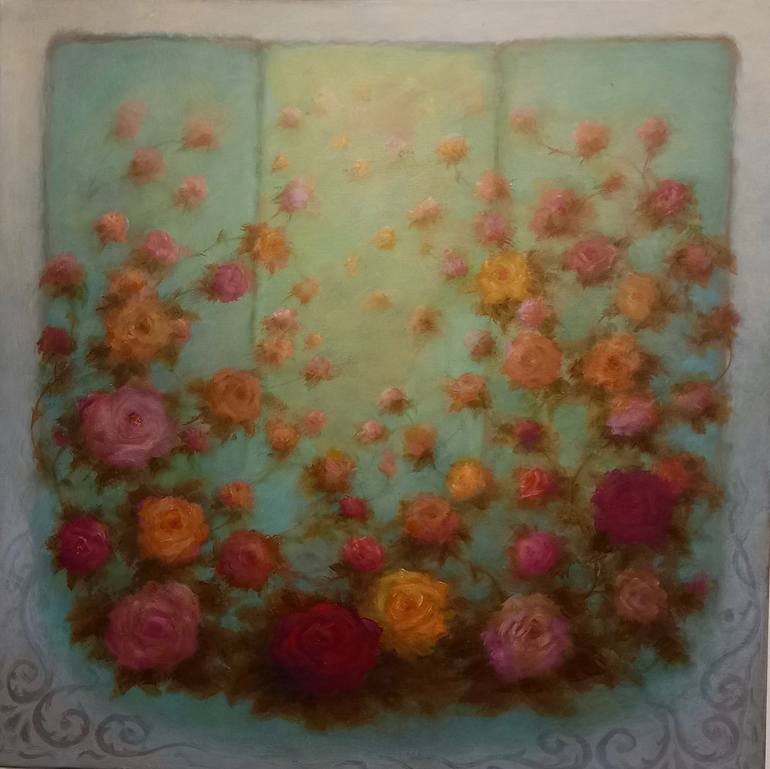Original Figurative Botanic Paintings by Lee Campbell