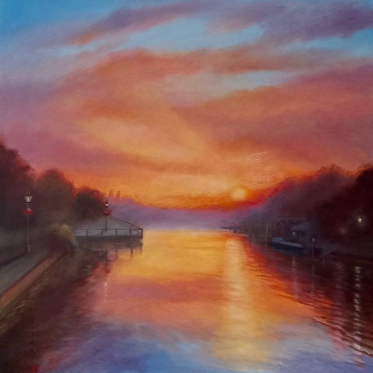 Original Figurative Landscape Paintings by Lee Campbell