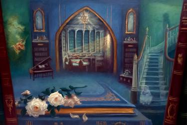 Original Baroque Fantasy Paintings by Lee Campbell