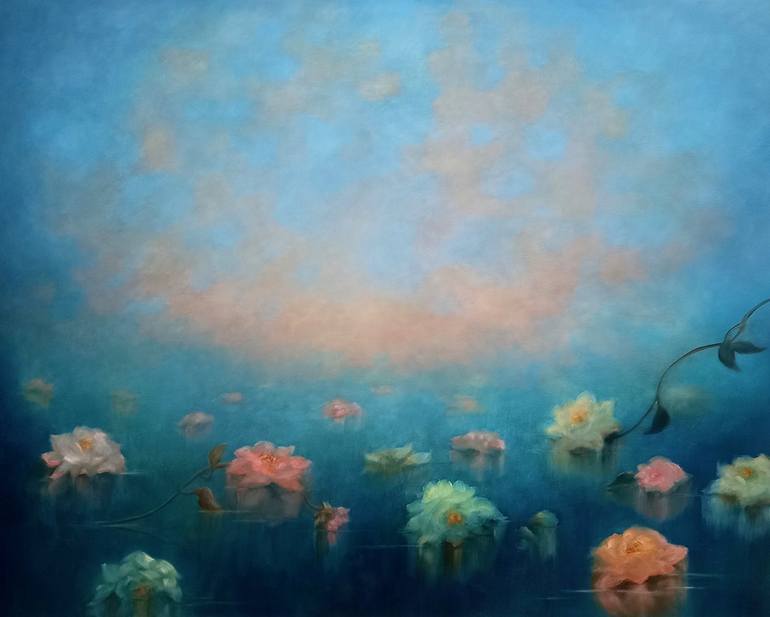 Original Figurative Botanic Paintings by Lee Campbell