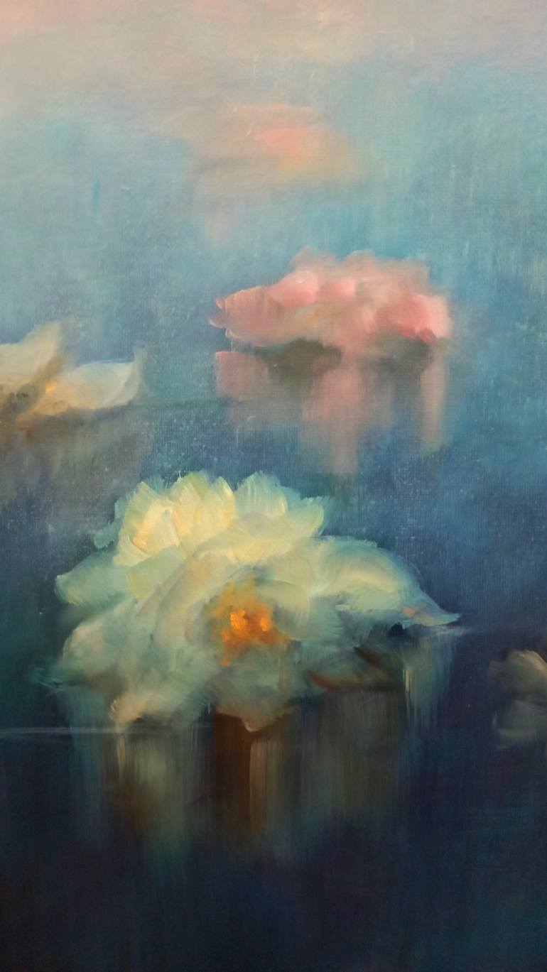 Original Figurative Botanic Painting by Lee Campbell