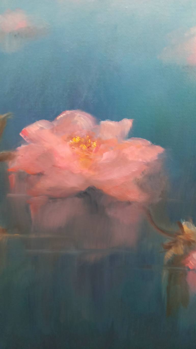 Original Figurative Botanic Painting by Lee Campbell