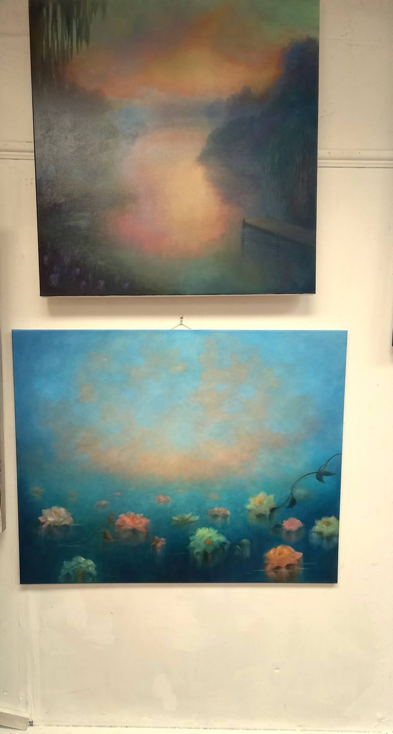 Original Figurative Botanic Painting by Lee Campbell