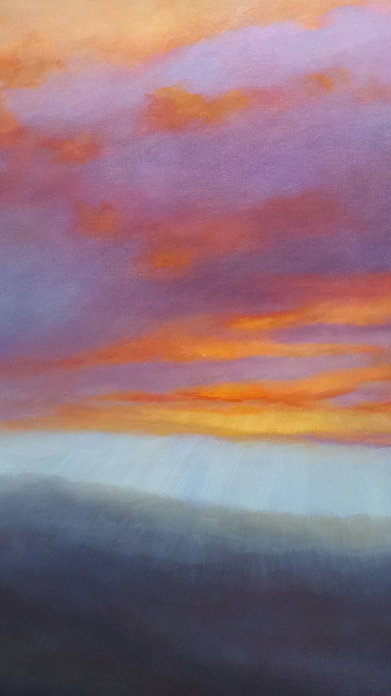 Original Symbolism Landscape Painting by Lee Campbell