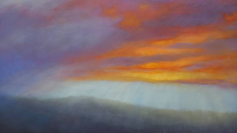 Original Symbolism Landscape Painting by Lee Campbell