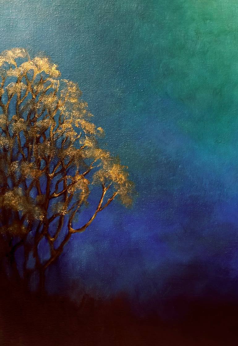Original Art Nouveau Fantasy Painting by Lee Campbell