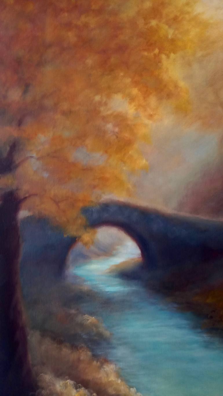 Original Figurative Landscape Painting by Lee Campbell