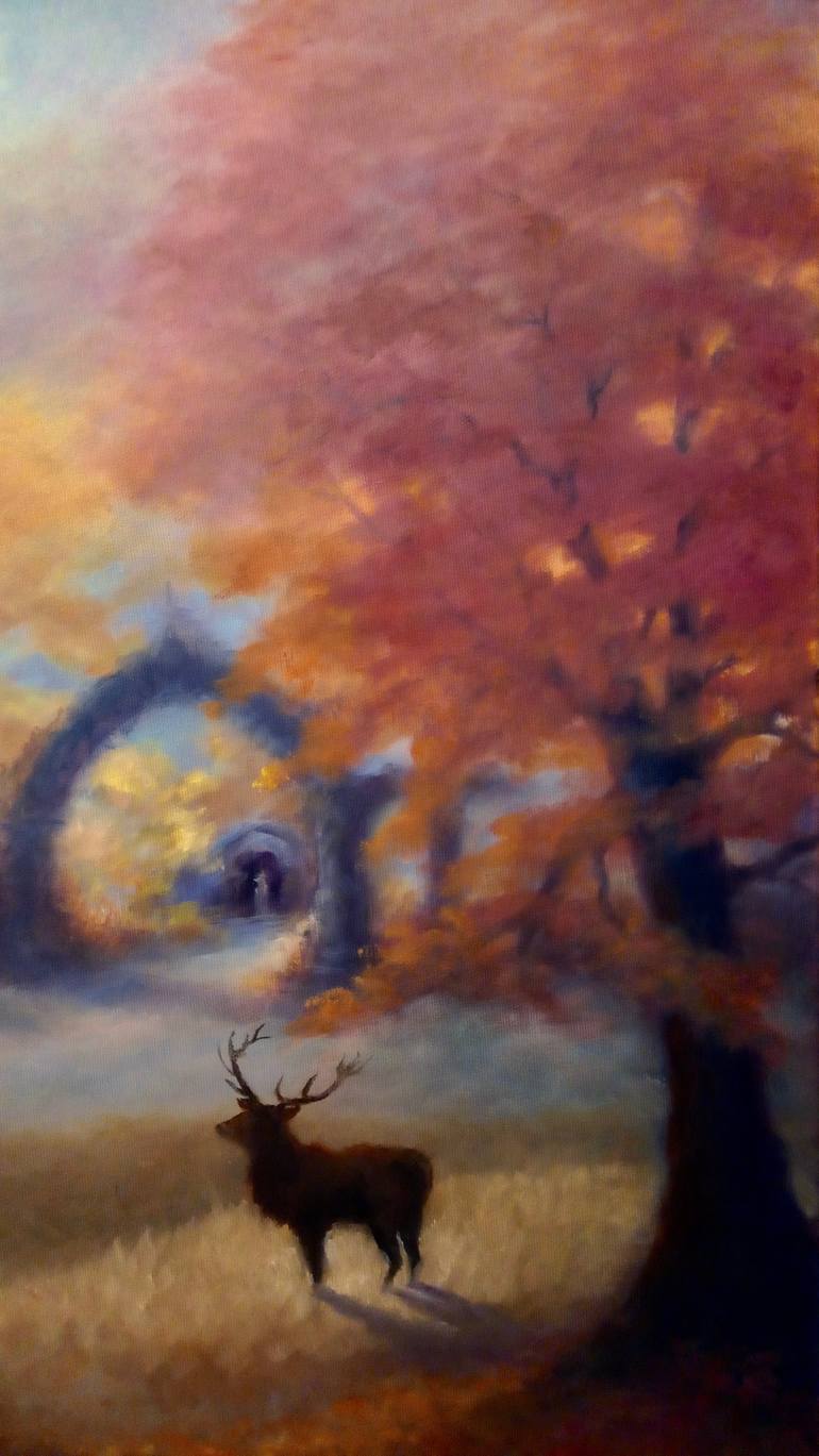 Original Figurative Landscape Painting by Lee Campbell