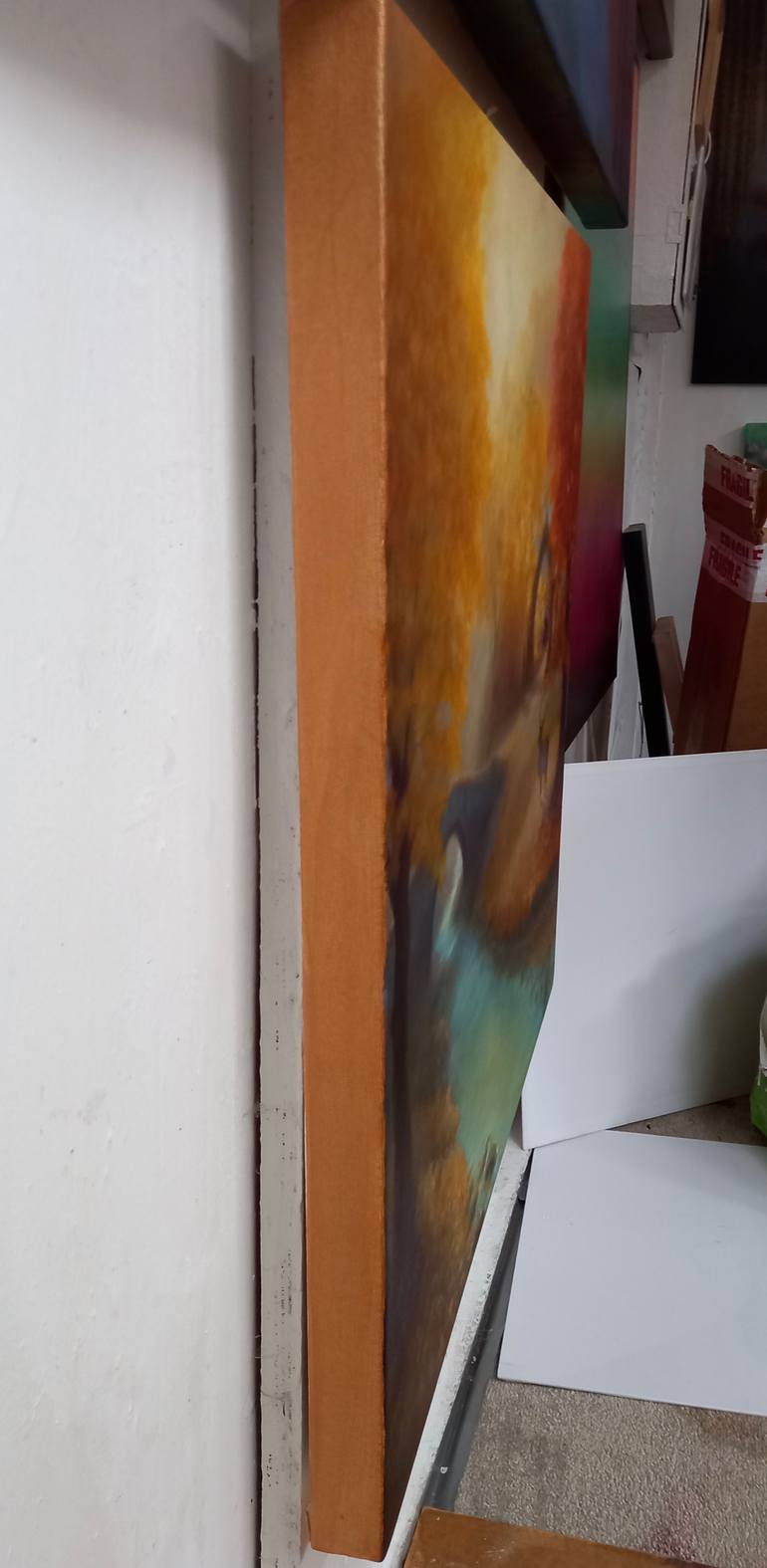 Original Figurative Landscape Painting by Lee Campbell