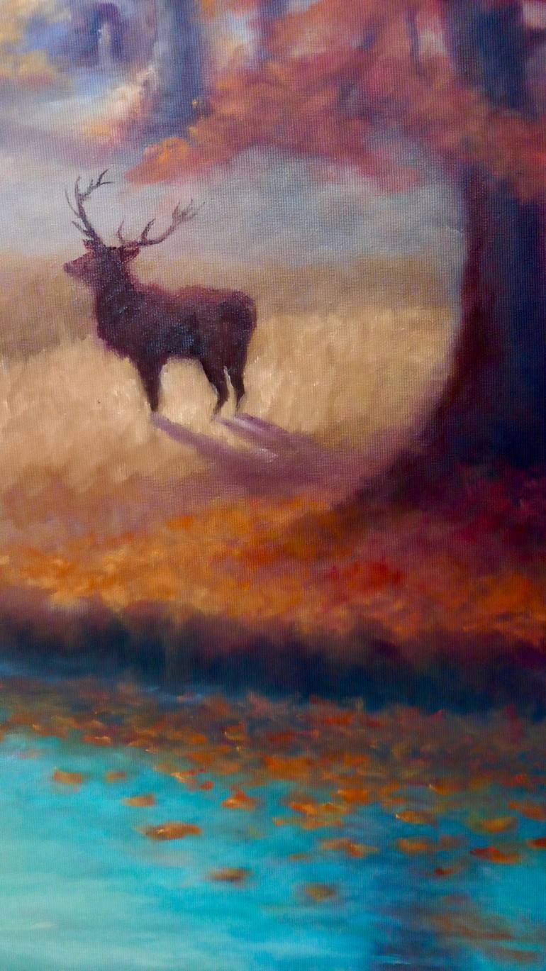 Original Figurative Landscape Painting by Lee Campbell
