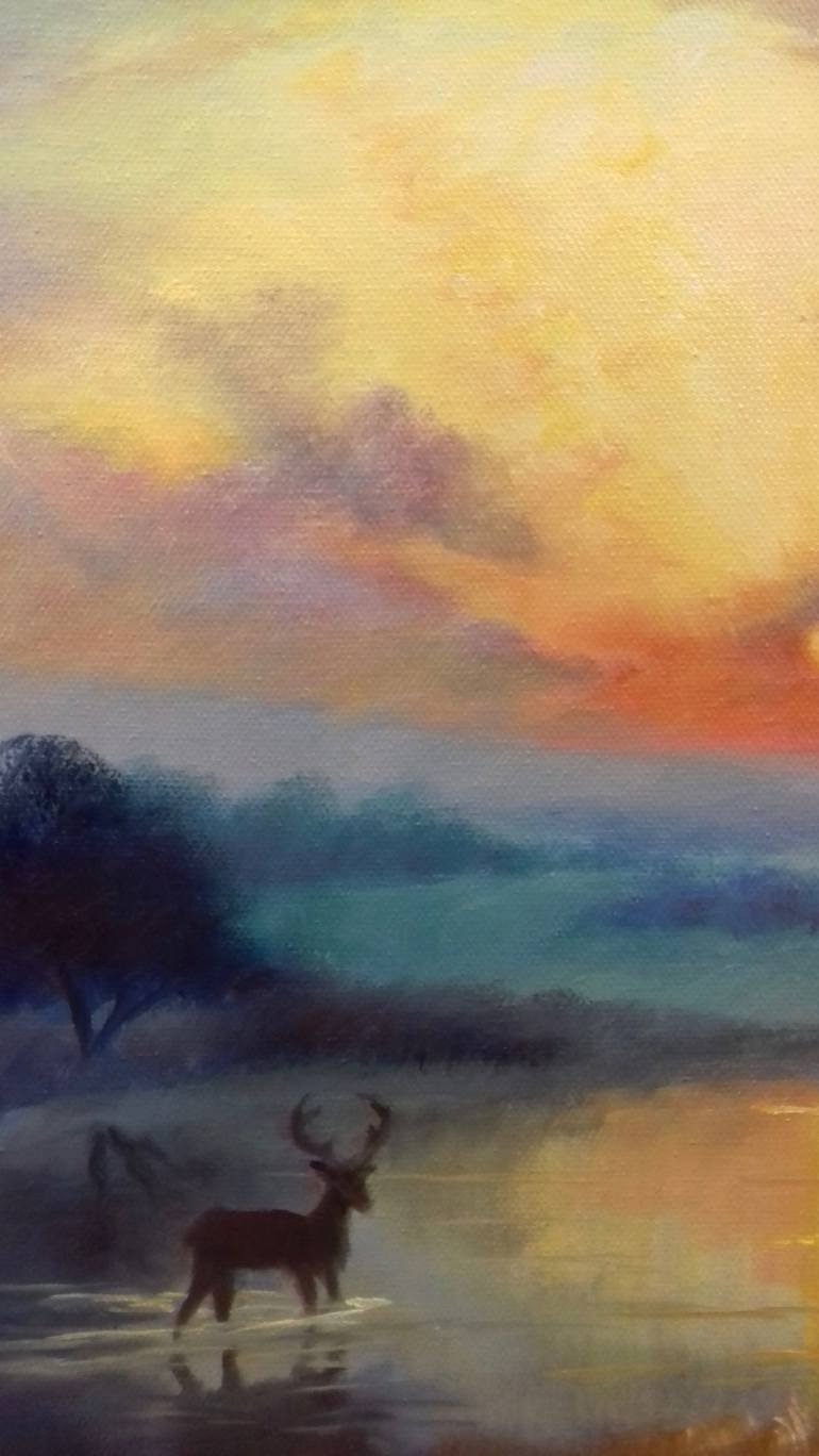 Original Fine Art Landscape Painting by Lee Campbell