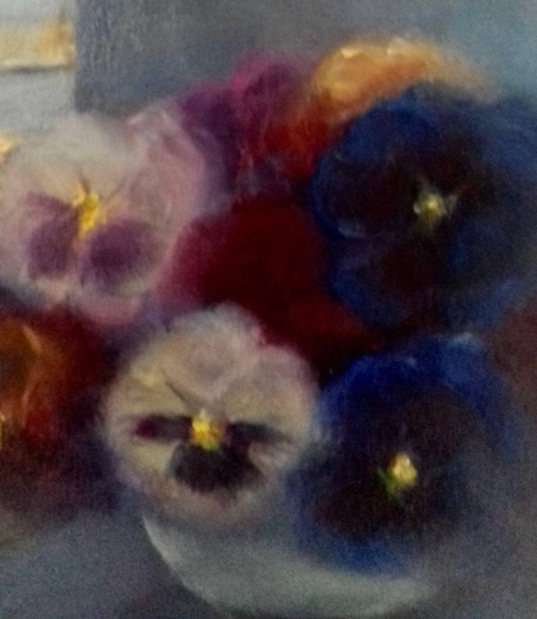 Original Fine Art Floral Painting by Lee Campbell