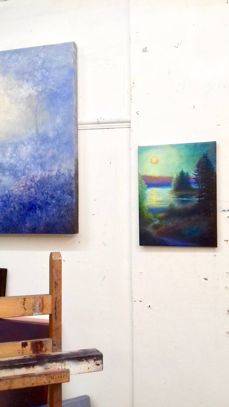 Original Figurative Landscape Painting by Lee Campbell