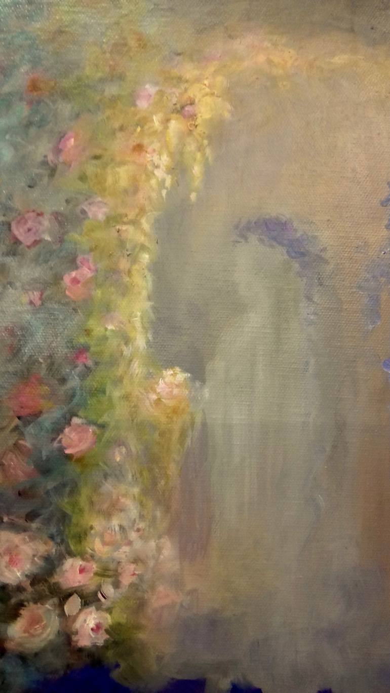 Original Figurative Floral Painting by Lee Campbell