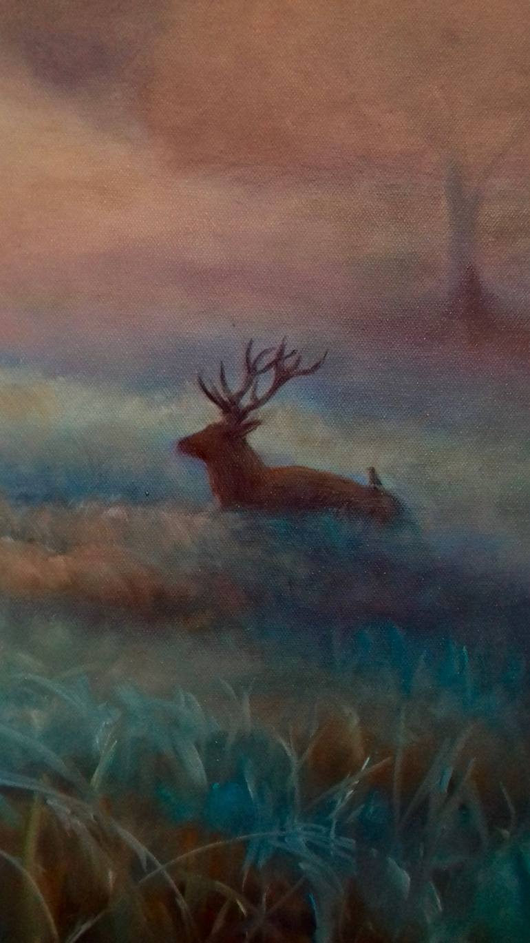 Original Impressionism Landscape Painting by Lee Campbell