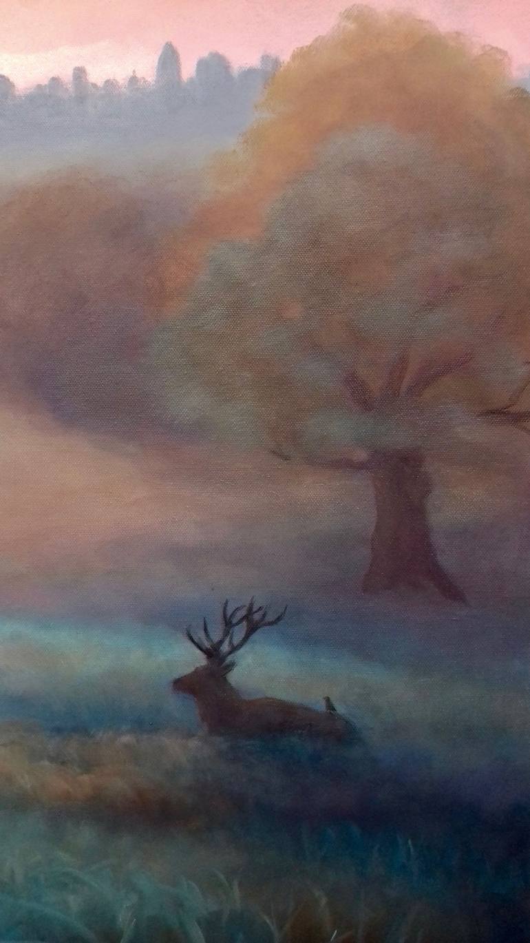 Original Impressionism Landscape Painting by Lee Campbell
