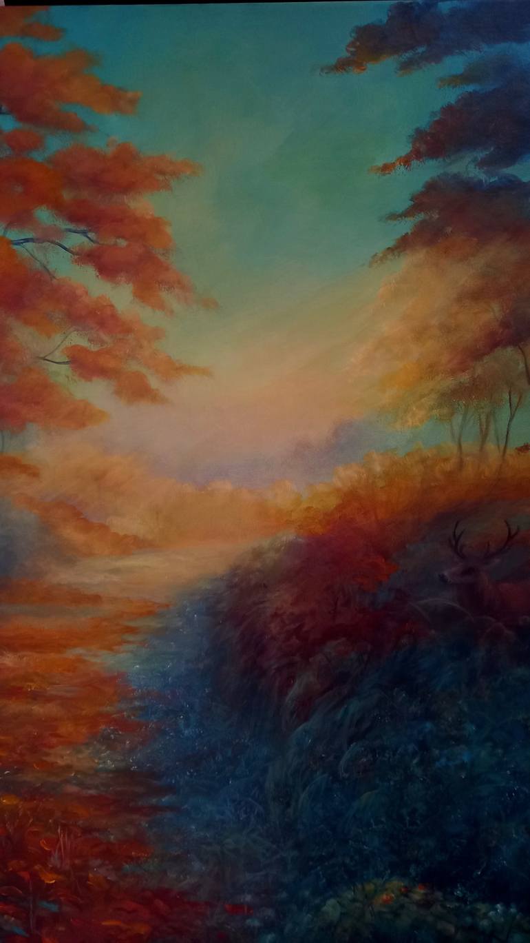 Original Landscape Painting by Lee Campbell