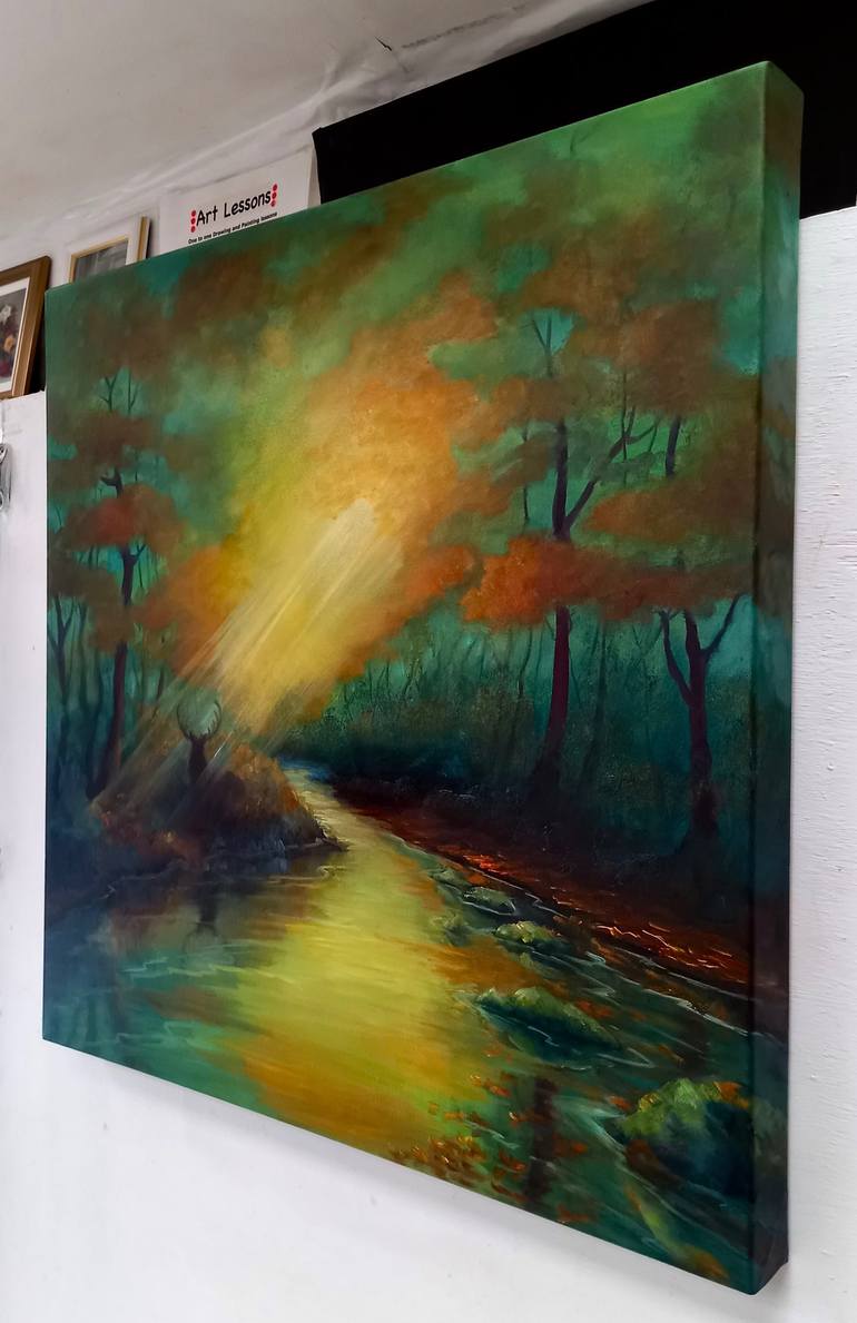 Original Fine Art Landscape Painting by Lee Campbell