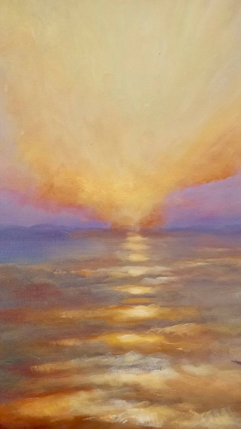 Original Seascape Painting by Lee Campbell