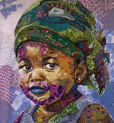 Original Abstract Collage by kofi Owusu