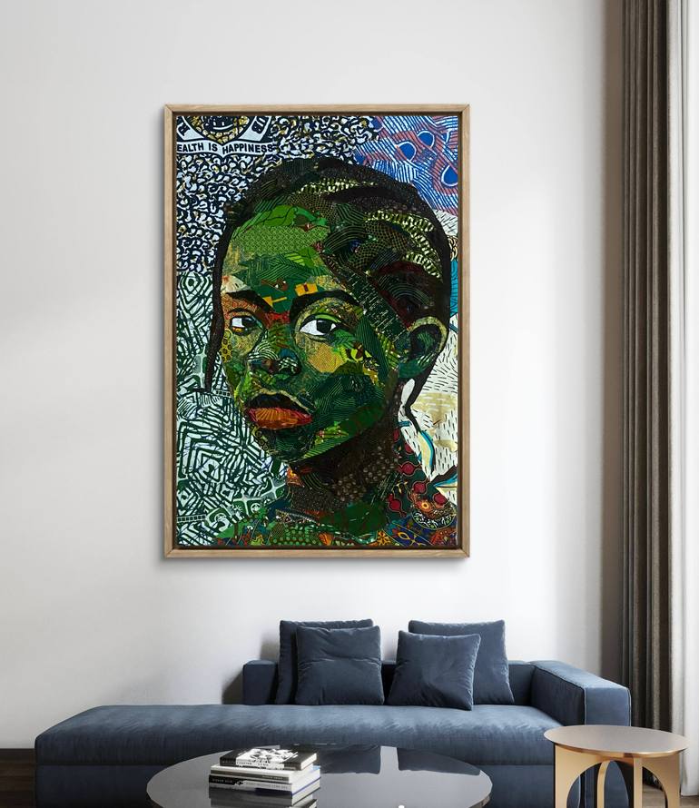 Original Conceptual Women Collage by Kofi Owusu