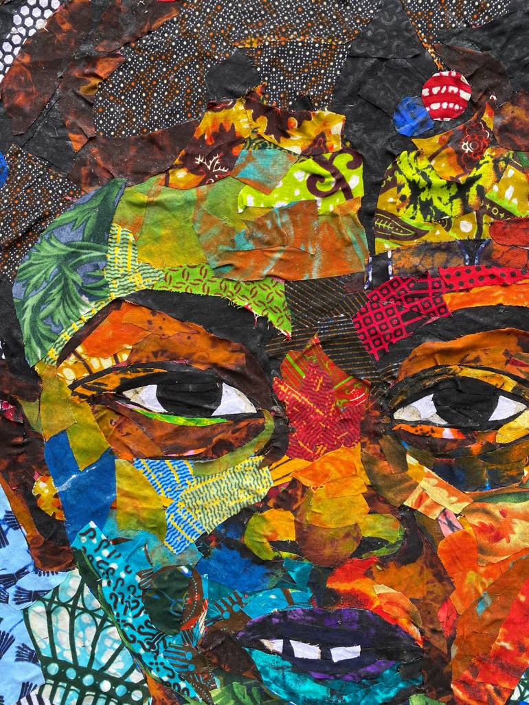 Original Contemporary Love Collage by Kofi Owusu
