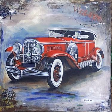 Original Car Paintings by Veronika Zutshi