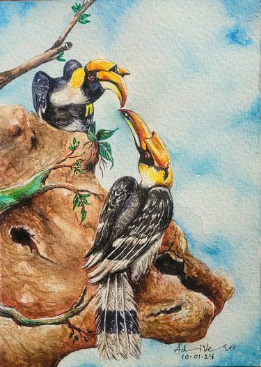 Bird Series - Hornbills thumb