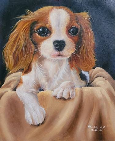 Original Realism Animal Painting by Veronika Zutshi